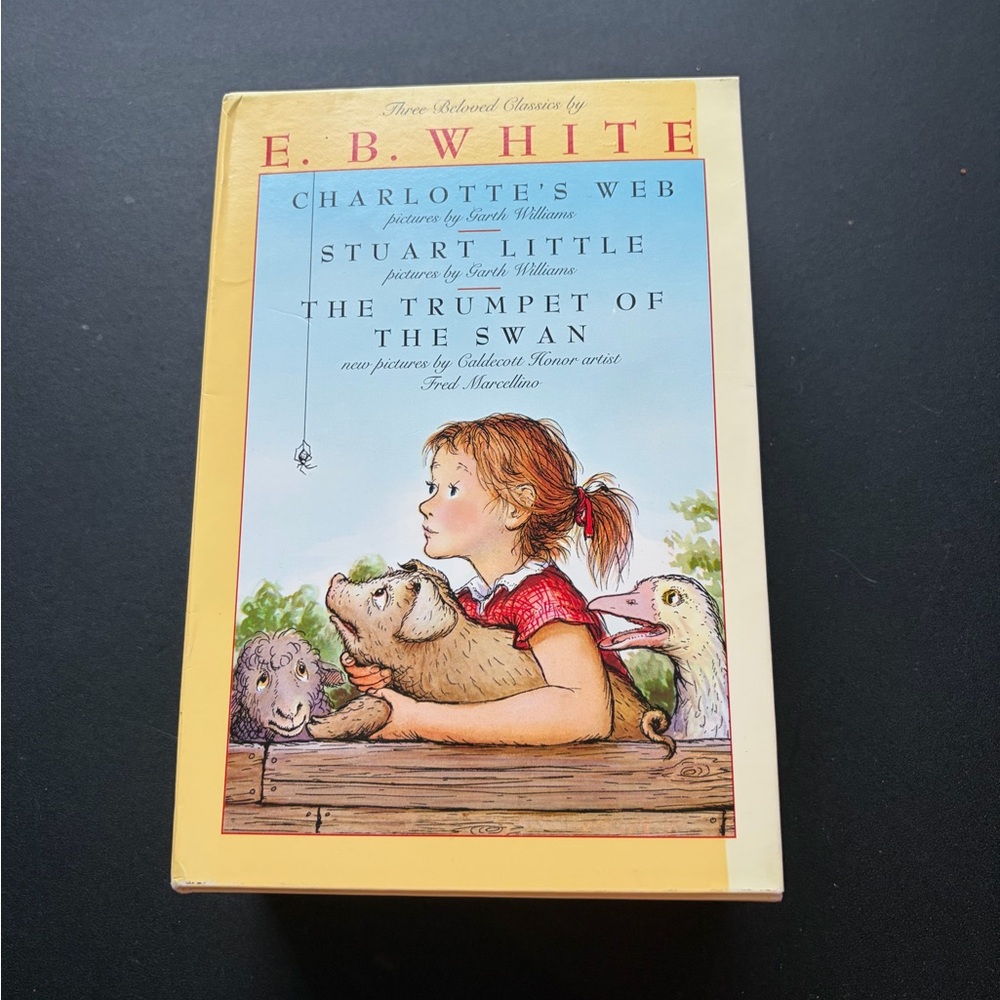 E.B. White Hardcover Three-Book Set